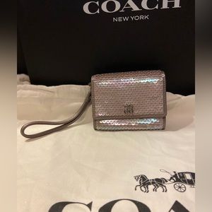 Coach Sequins Wallet